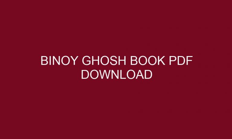 binoy ghosh book pdf download 5078 1