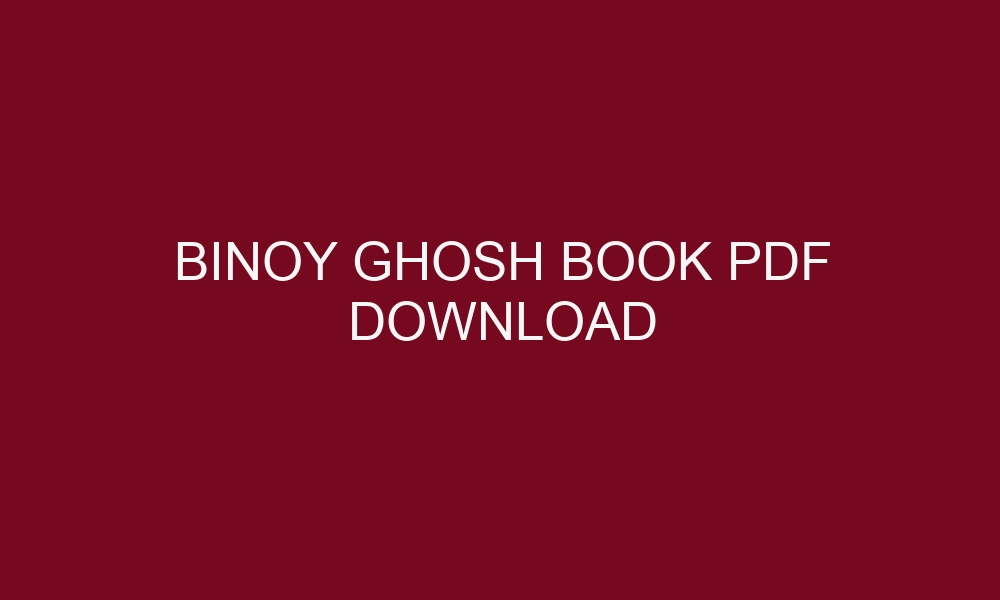 binoy ghosh book pdf download 5078 1