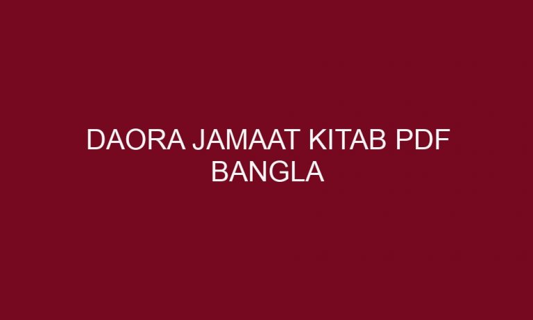 daora jamaat kitab pdf bangla 5293 1