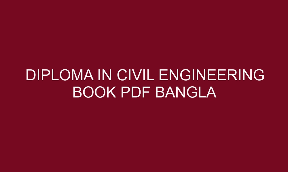 diploma in civil engineering book pdf bangla 5123 1