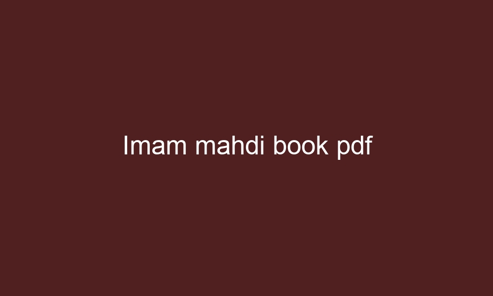 imam mahdi book pdf 4380 1