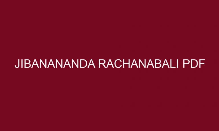 jibanananda rachanabali pdf 4895 1