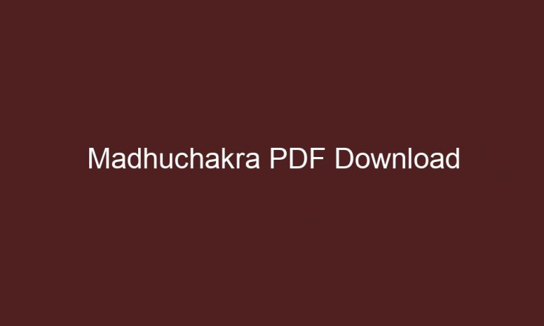 madhuchakra pdf download 4324